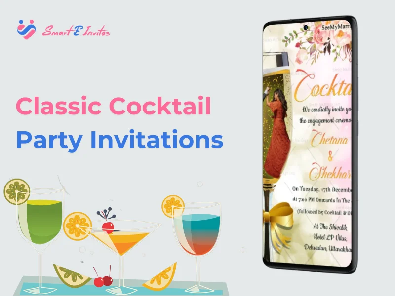 Classic Cocktail Party Invitations