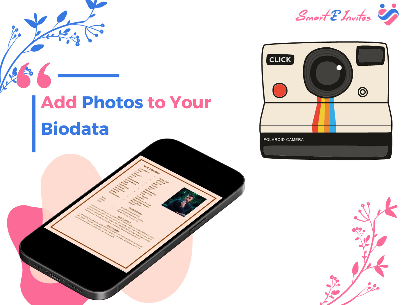 Adding Photos to Your Biodata