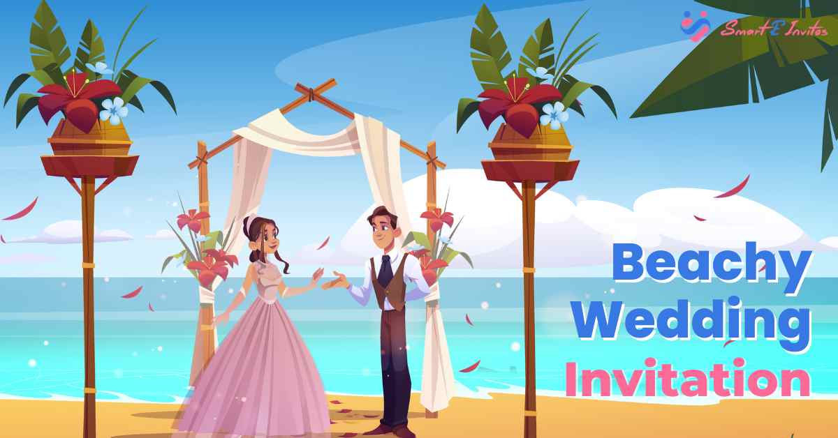 Beachy Wedding Invitation Wording Beachy Wedding Invitation Wording