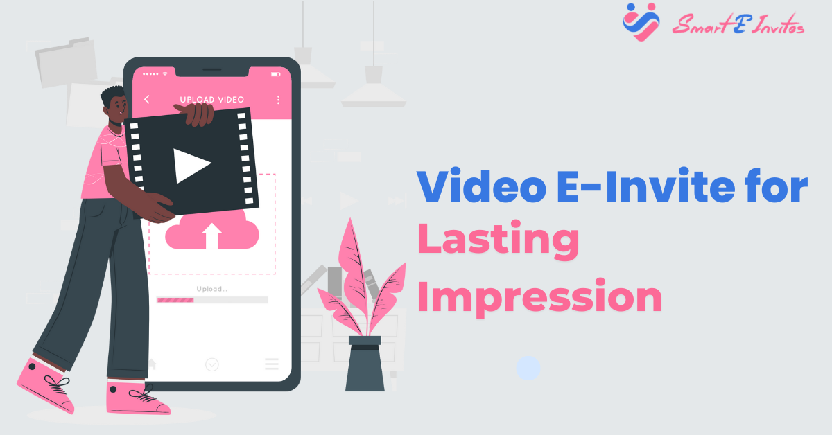 Video E-Invite for wedding invitation